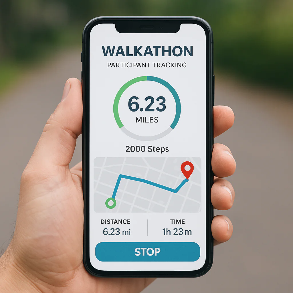 Featured image for Walkathon App Development for Participant Tracking 2026